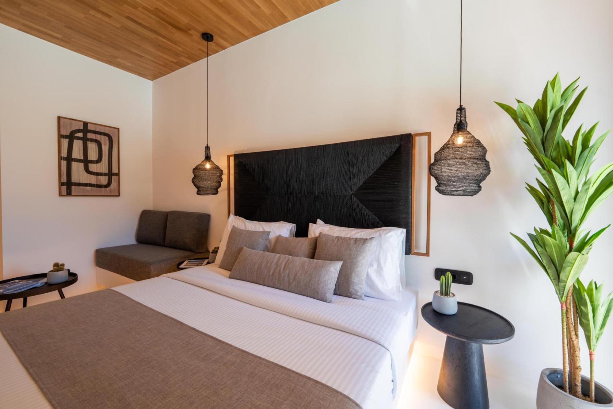 Ftelia Black Villas Номер фото