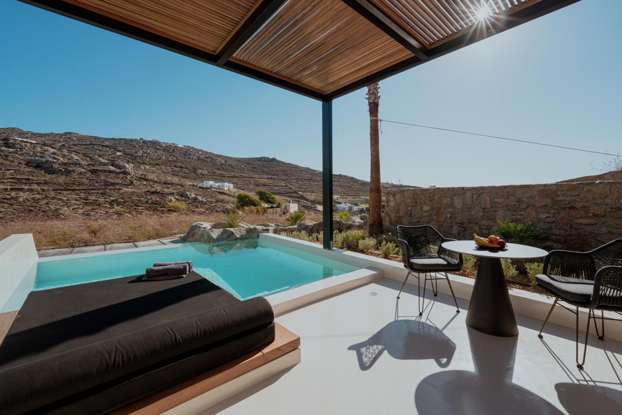 Ftelia Black Villas Номер фото